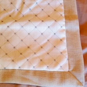 2-28x28 New Gray/taupe pillow covers Shams fabulous linen